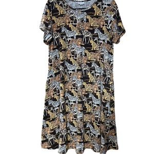 LuLaRoe Dress African Animals